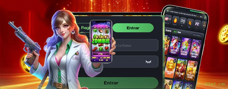Interface do Aplicativo 50bet com - Design Premium e Intuitivo